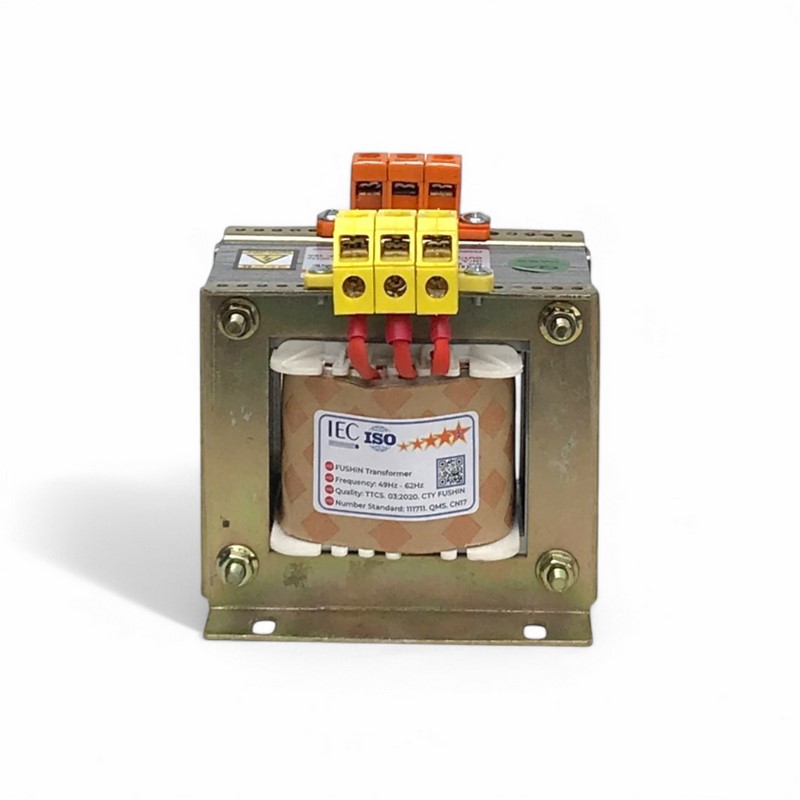 Biến Áp Trần 1 Pha Cách Ly Vào 220V-240V Ra 36VDC-40VDC 10A FUSHIN - Hình thực tế 5