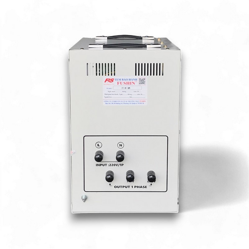 Ổn Áp 1 Pha 10KVA FUSHIN Dải 150V~250V Dành Cho Năng Lượng Mặt Trời - Hình 4