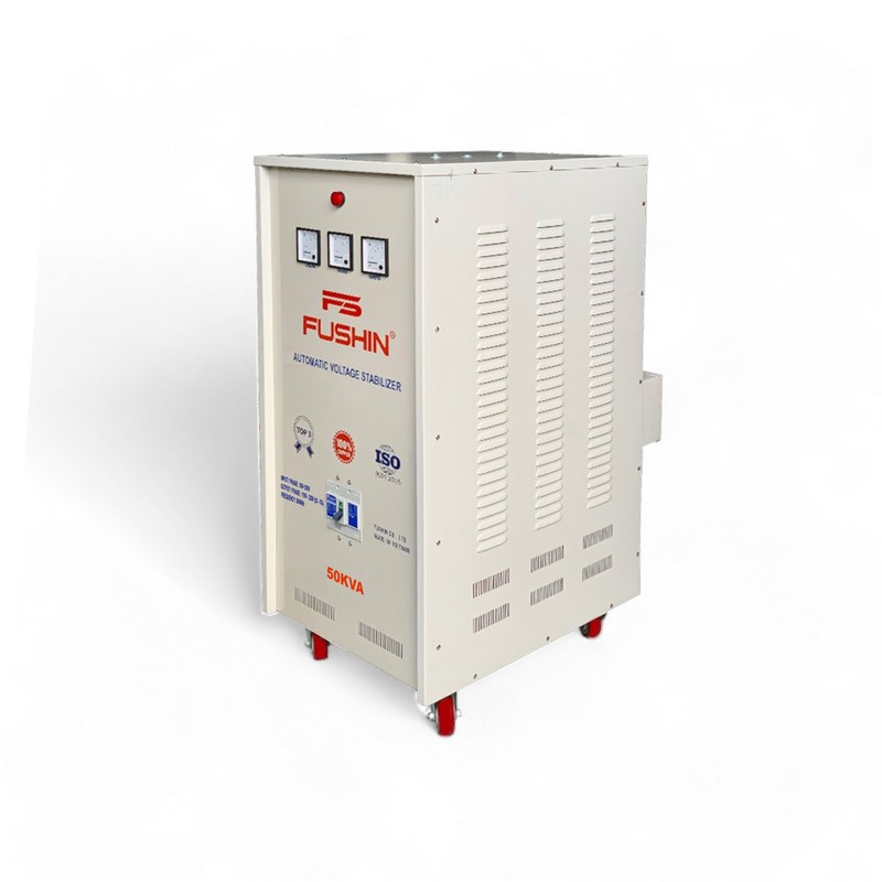 Ổn Áp 1 Pha 50KVA FUSHIN Dải 50V~250V Ra 110V-220V – Hình ảnh sản phẩm thực tế 3