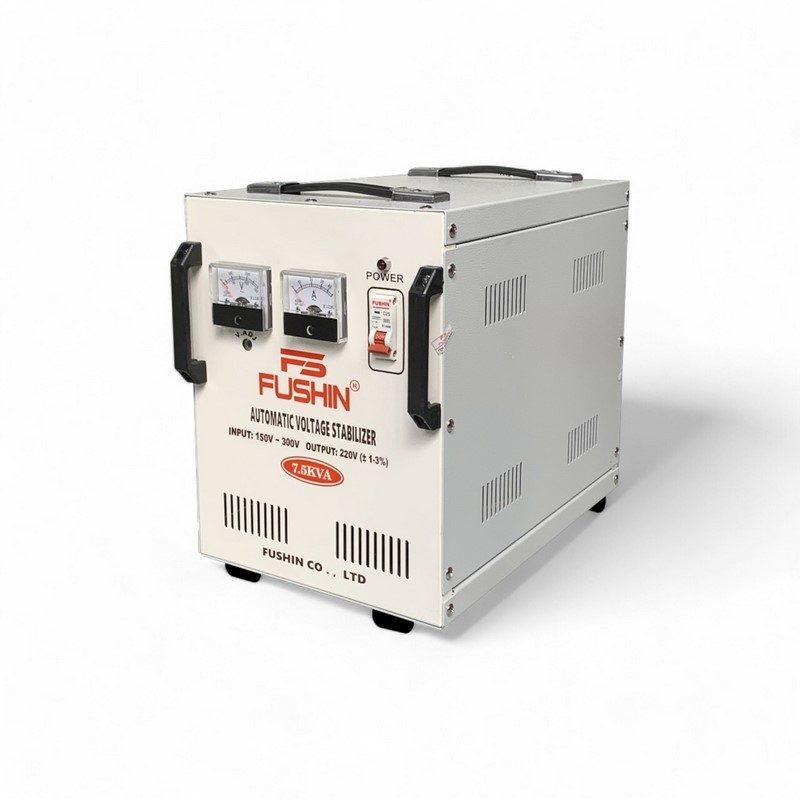 Ổn Áp 1 Pha 7.5KVA FUSHIN Dải 150V~250V Dành Cho Năng Lượng Mặt Trời - Hình 3