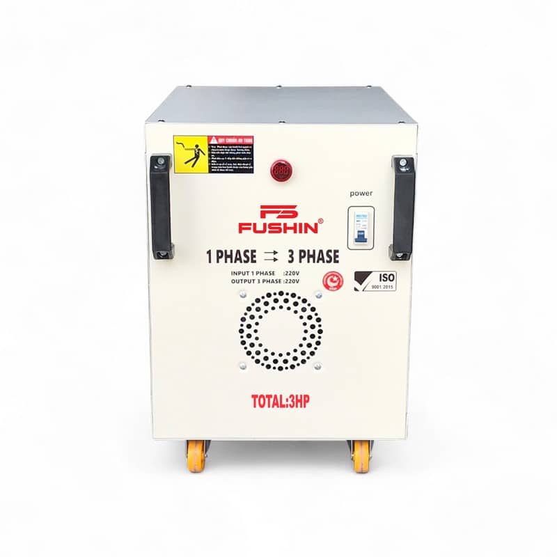 Biến Áp 1 Pha 220V Ra 3 Pha 220V 3HP FUSHIN - Hình 1