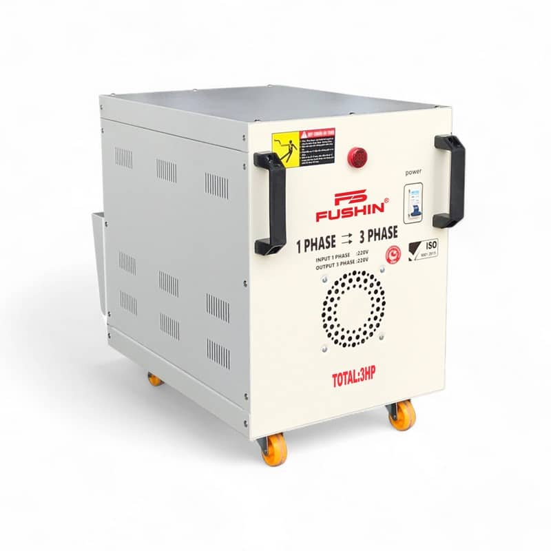Biến Áp 1 Pha 220V Ra 3 Pha 220V 3HP FUSHIN - Hình 2