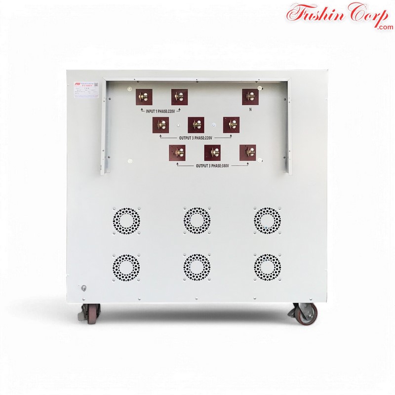 Biến Áp 1 Pha 220V Ra 3 Pha 220V Và 380V 50HP FUSHIN - Hình 4