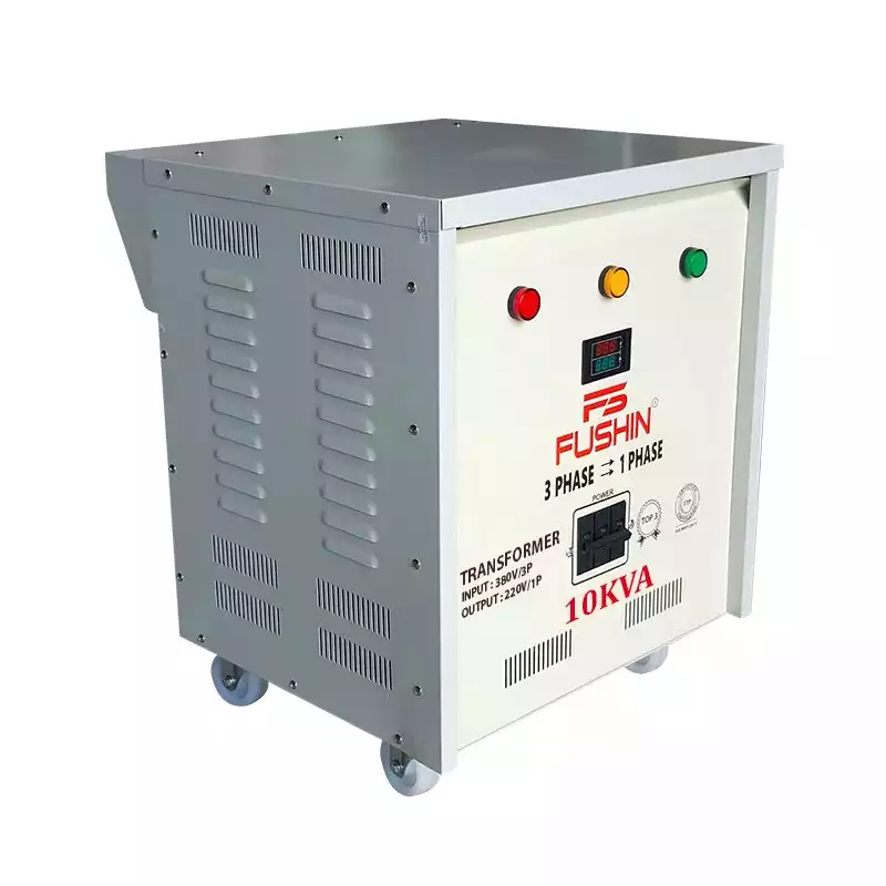 Biến áp 3 pha 380V ra 1 pha 220V 10KVA FUSHIN thông dụng - Hình 2