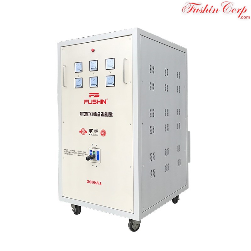 Ổn Áp 3 Pha 300KVA FUSHIN Dải 260V~430V Ra 380V - Hình 2