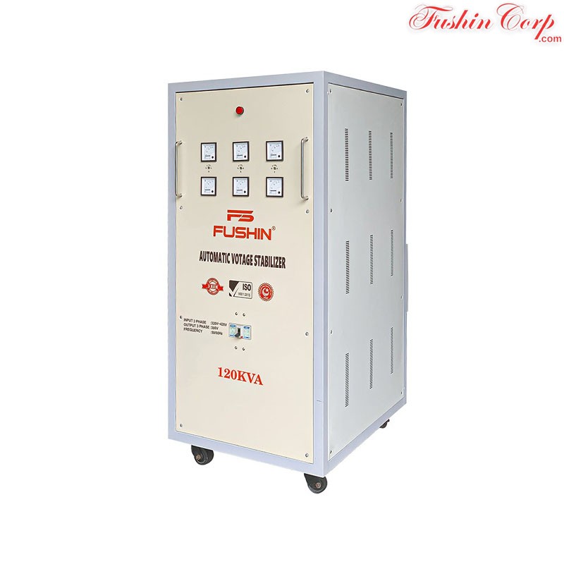 Ổn Áp 3 Pha 120KVA FUSHIN Dải 320V~430V Ra 380V - Hình 3