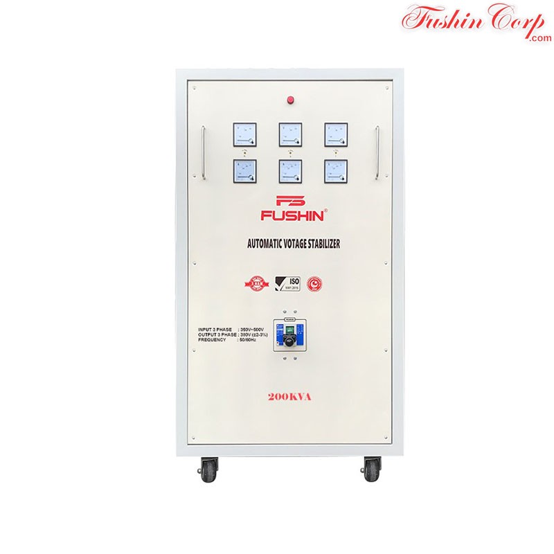 Ổn Áp 3 Pha 200KVA FUSHIN Dải 350V~500V Ra 380V Dành Cho Năng Lượng Mặt Trời - Hình 1