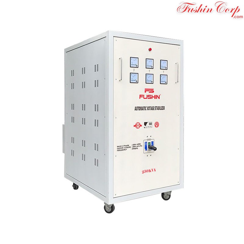 Ổn Áp 3 Pha 250KVA FUSHIN Dải 320V~430V Ra 380V - Hình 3