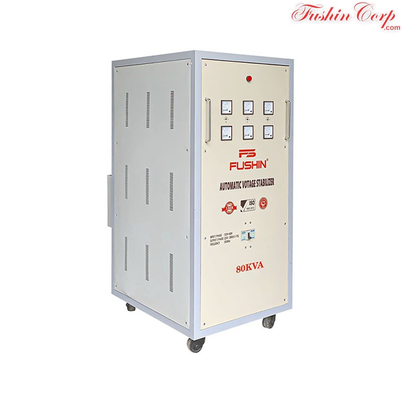 Ổn Áp 3 Pha 80KVA FUSHIN Dải 320V~430V Ra 220V Và 380V - Hình 2