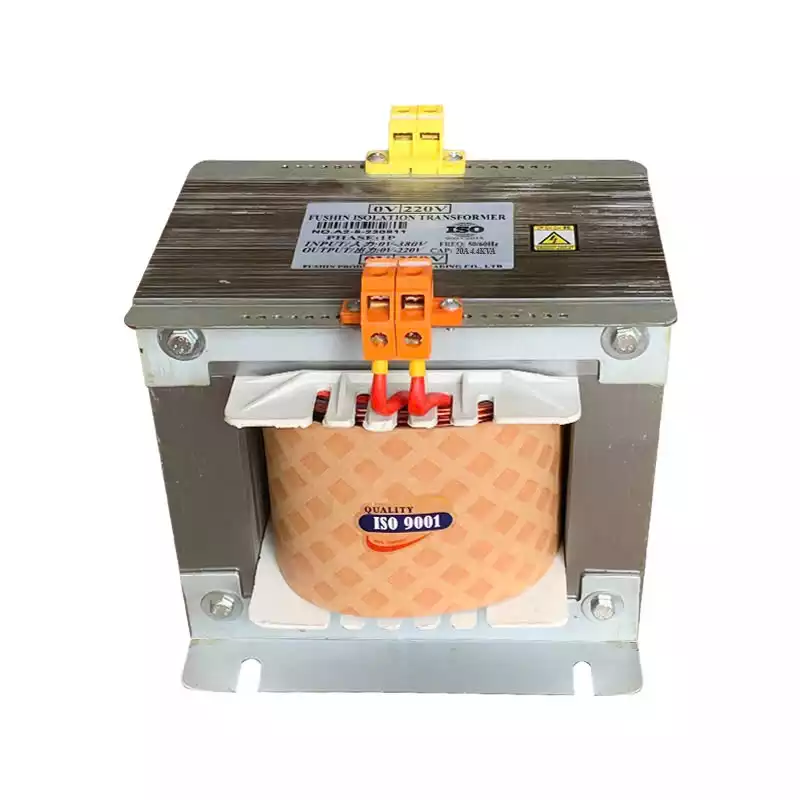 Biến Áp Trần Cách Ly 1 Pha 4.4KVA FUSHIN Vào 380V Ra 220V Dây Đồng - Hình 1