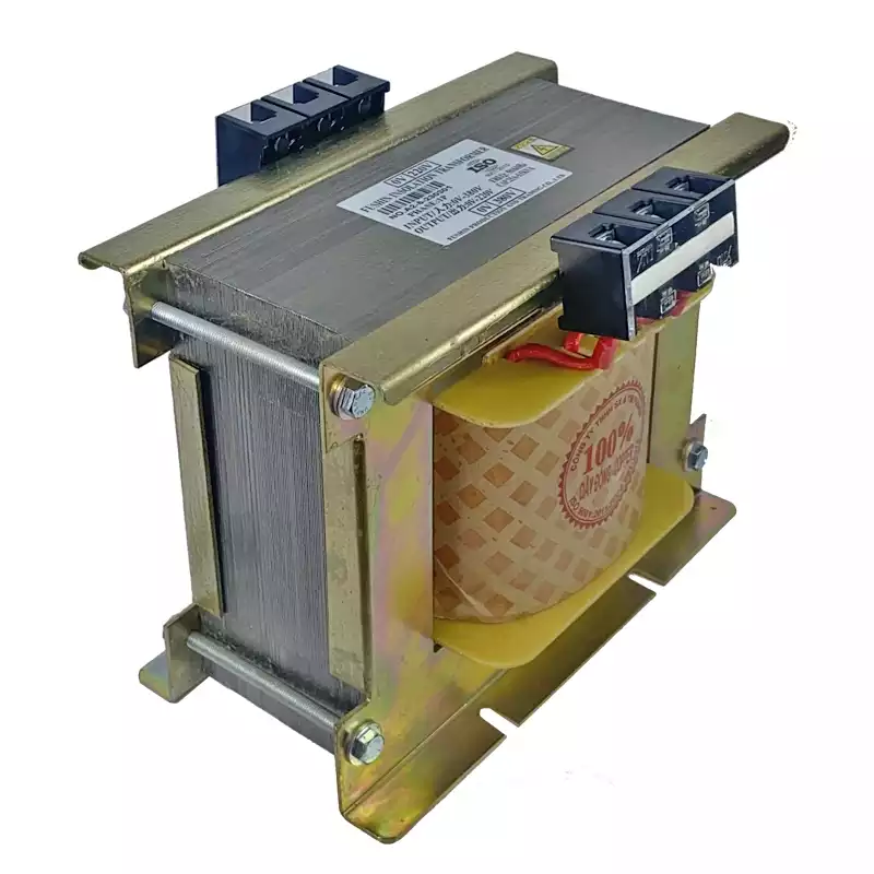 Biến Áp Trần Cách Ly 1 Pha 5.5KVA FUSHIN Vào 380V Ra 220V Dây Đồng - Hình 2