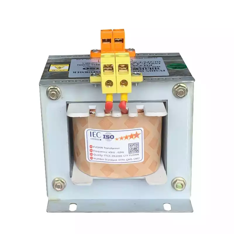 Biến Áp Trần Cách Ly 1 Pha 500VA FUSHIN Vào 380V Ra 220V Dây Đồng - Hình 4