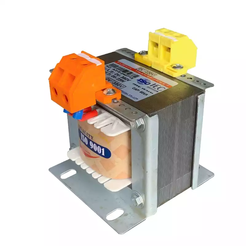 Biến Áp Trần Cách Ly 1 Pha 50VA FUSHIN Vào 380V Ra 220V Dây Đồng - Hình 3