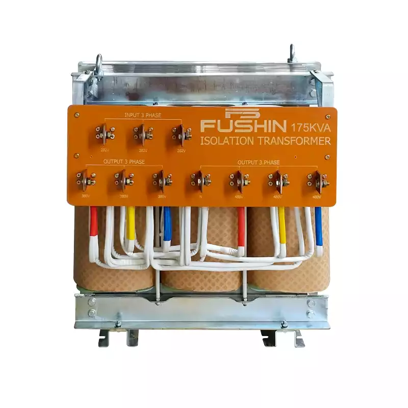 Biến Áp Trần Cách Ly 3 Pha 175KVA FUSHIN Vào 380V Ra 200V-220V Dây Đồng - Hình 1