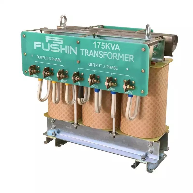 Biến Áp Trần Tự Ngẫu 3 Pha 175KVA FUSHIN Vào 380V Ra 200V-220V Dây Đồng - Hình 2