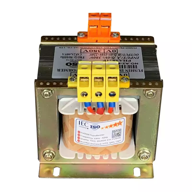 Biến Áp Trần Cách Ly 1 Pha 440VA (2A) FUSHIN Vào 220V Ra 110V-220V Dây Đồng - Hình 4