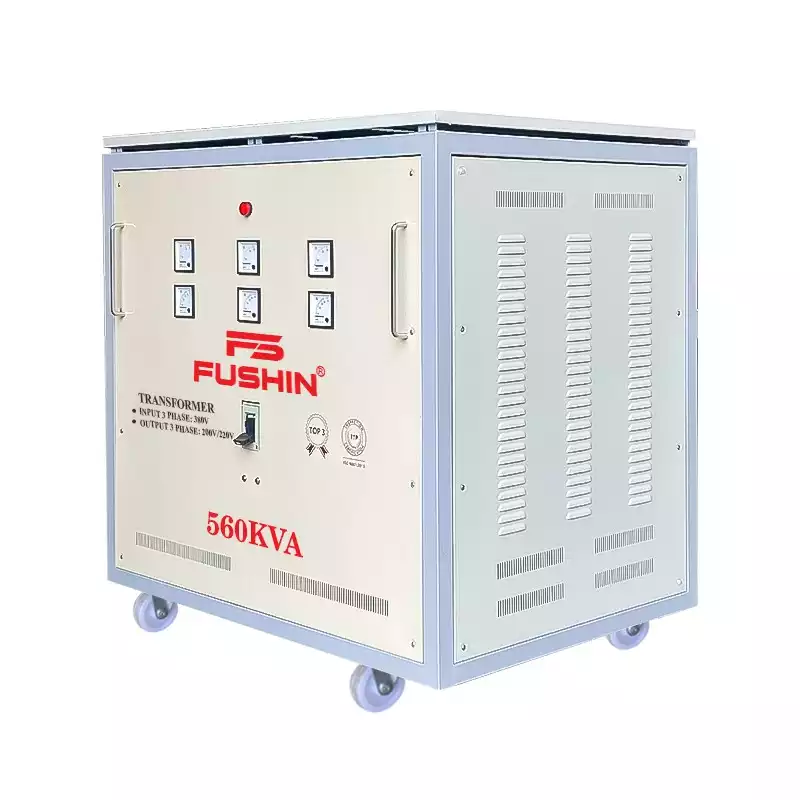 Biến Áp Tự Ngẫu 3 Pha 560KVA FUSHIN Vào 380V Ra 200V-220V Thông Dụng - Hình 3