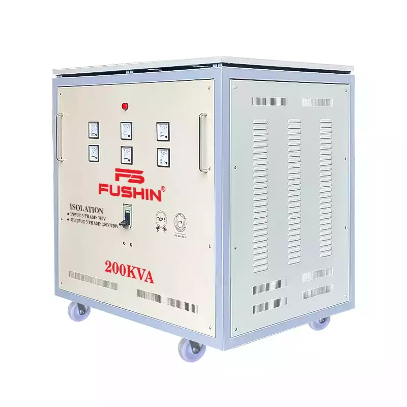Biến Áp Cách Ly 3 Pha 200KVA FUSHIN Vào 380V Ra 200V-220V Thông Dụng - Hình 3