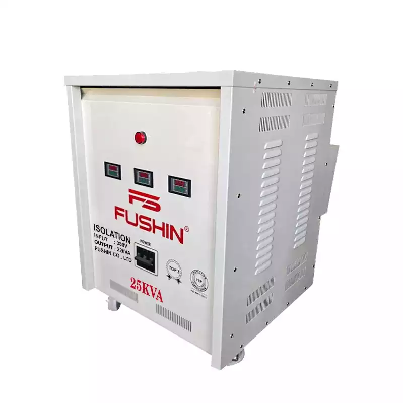 Biến Áp Cách Ly 3 Pha 25KVA FUSHIN Vào 380V Ra 200V-220V Thông Dụng - Hình 3