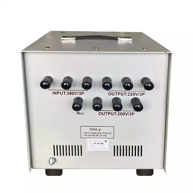 Biến Áp Cách Ly 3 Pha 3KVA FUSHIN Vào 380V Ra 200V-220V Dây Đồng - Hình 4