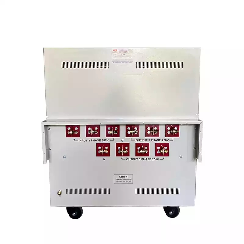 Biến Áp Cách Ly 3 Pha 80KVA FUSHIN Vào 380V Ra 200V-220V Thông Dụng - Hình 4