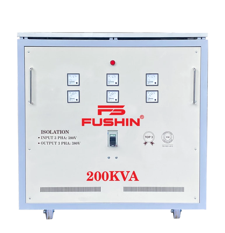 Biến Áp Cách Ly 3 Pha 380V Ra 380V 200KVA FUSHIN Thông Dụng - Hình 1
