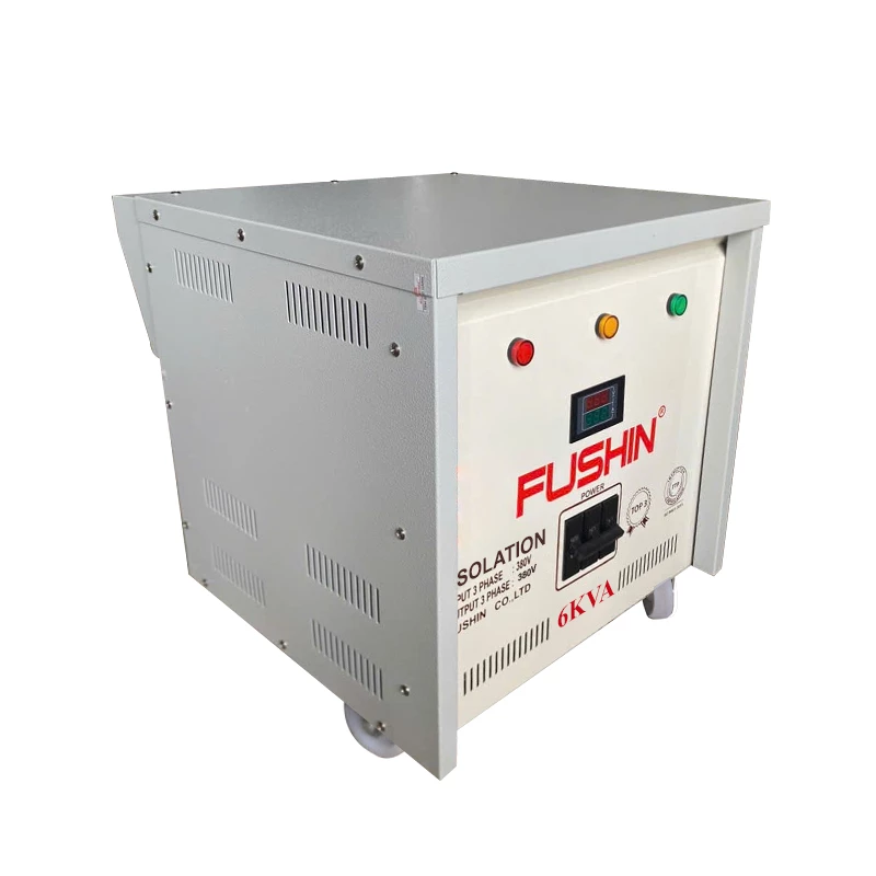 Biến Áp Cách Ly 3 Pha 380V Ra 380V 6KVA FUSHIN Thông Dụng - Hình 2