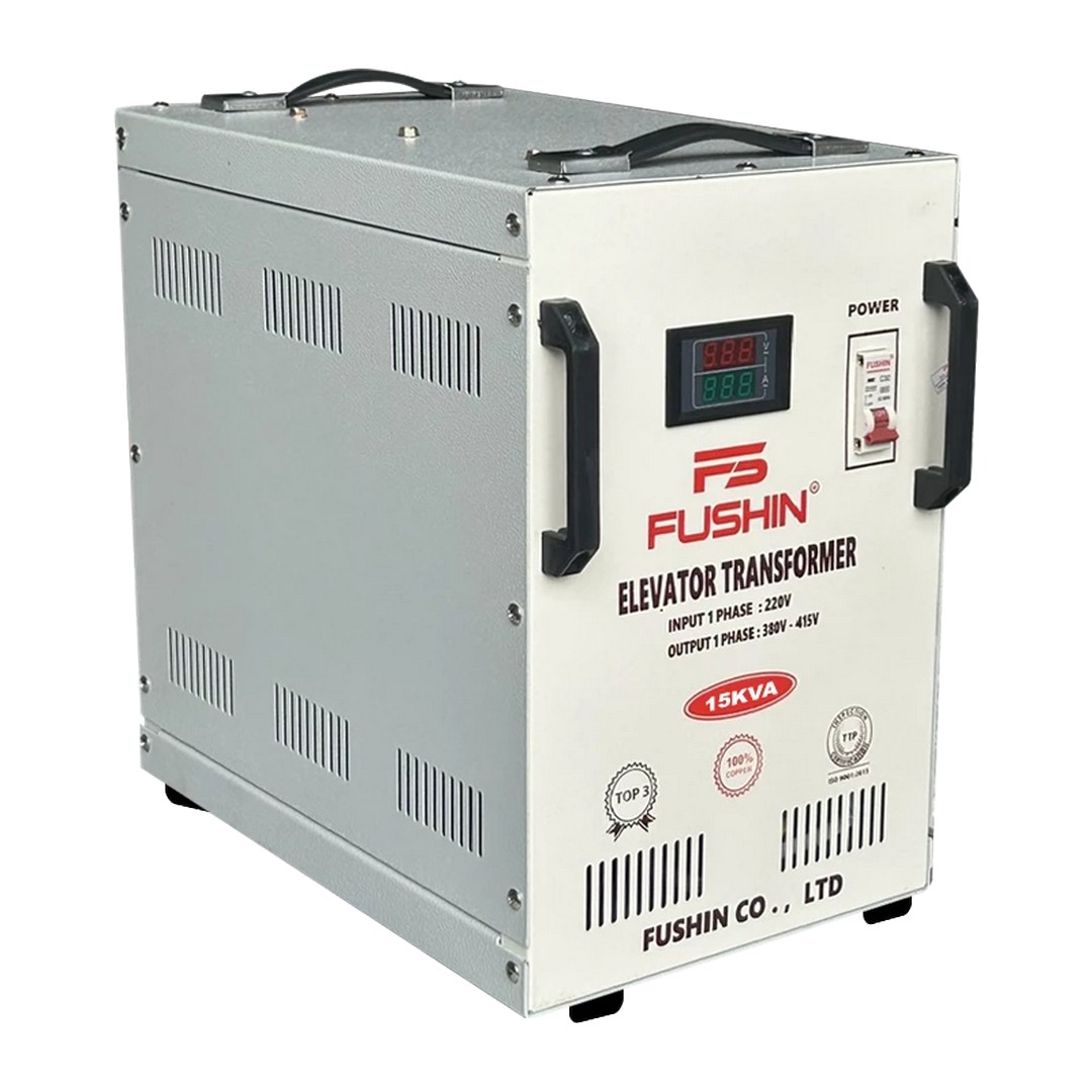 Biến Áp Thang Máy 15kVA Vào 220V Ra 380V-415V FUSHIN - Hình 2