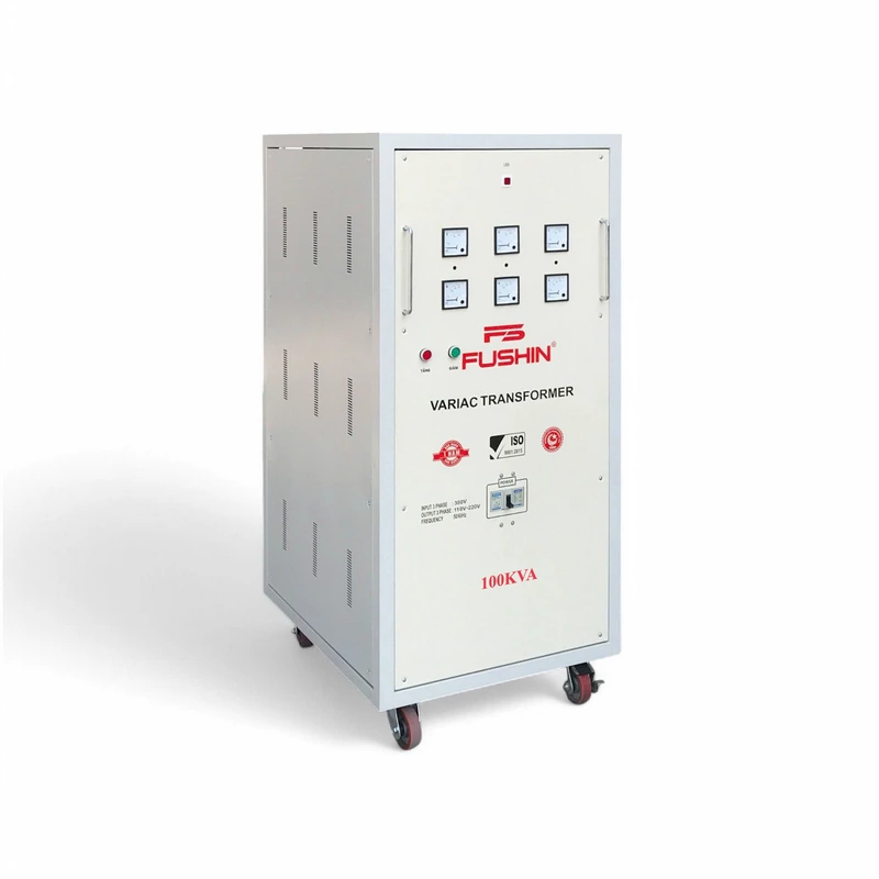 Biến Áp Vô Cấp 3 Pha 100kVA FUSHIN 380V Ra 0V-430V - Hình 2