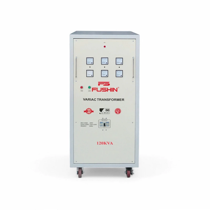 Biến Áp Vô Cấp 3 Pha 120kVA FUSHIN 380V Ra 0V-430V - Hình 1