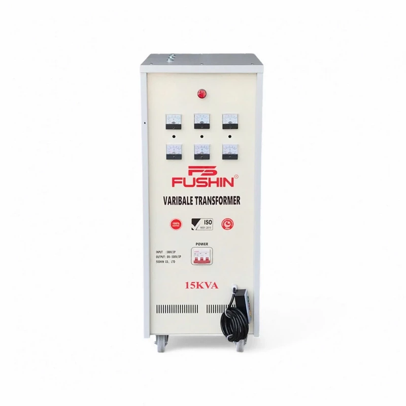 Biến Áp Vô Cấp 3 Pha 15kVA FUSHIN 380V Ra 0V-430V - Hình 1