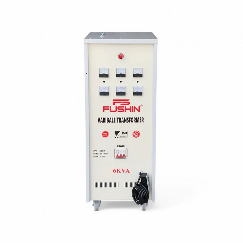 Biến Áp Vô Cấp 3 Pha 6kVA FUSHIN 380V Ra 0V-430V - Hình 1