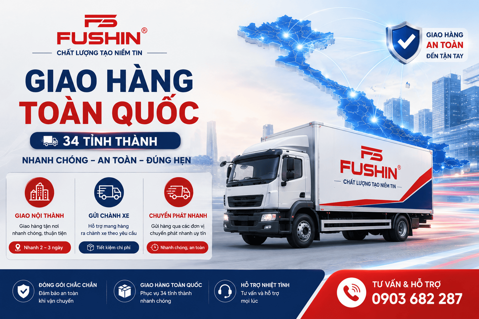 Chính sách giao hàng Fushin
